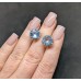 Сережки. Натуральний топаз. Срібло 925. С5883