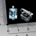 Сережки. Натуральний топаз. Срібло 925. С5997