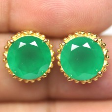 Сережки. Натуральний агат. Срібло 925. С6015