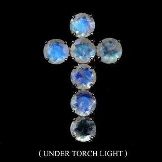 Підвіска. Натуральний місячний камінь. Срібло 925. П6032