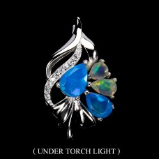 Підвіска. Натуральний опал. Срібло 925. П6085