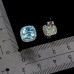 Сережки. Натуральний топаз. Срібло 925. С6091