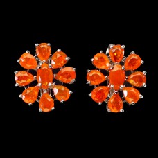 Сережки. Натуральний опал. Срібло 925. С6124