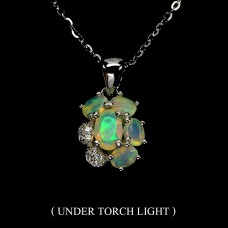 Підвіска. Натуральний опал. Срібло 925. П6158