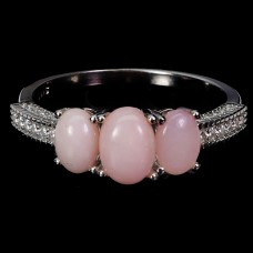 Каблучка. Натуральний опал. Срібло 925. К6221