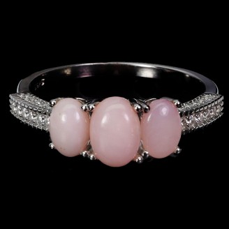 Каблучка. Натуральний опал. Срібло 925. К6221