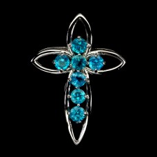 Підвіска. Натуральний апатит. Срібло 925. П6242