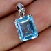 Підвіска. Натуральний топаз. Срібло 925. П6253