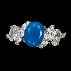 Каблучка. Натуральний опал. Срібло 925. К6305