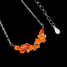 Кольє. Натуральний опал. Срібло 925. П6318