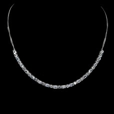 Кольє. Натуральний аквамарин. Срібло 925. П6331 Кольє. Натуральний аквамарин. Срібло 925. П6331