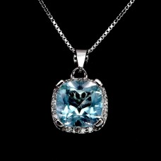 Підвіска. Натуральний топаз. Срібло 925. П6366