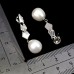 Сережки. Натуральний перл і перламутр. Срібло 925. С6485