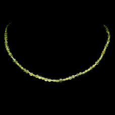 Намисто. Натуральний перидот. Срібло 925. П6564