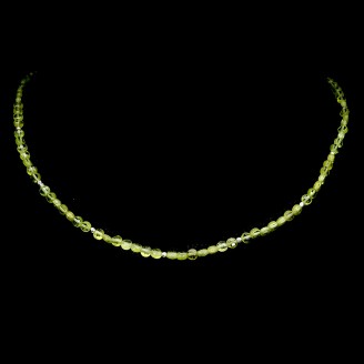 Намисто. Натуральний перидот. Срібло 925. П6564