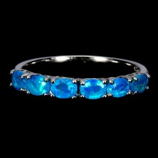 Каблучка. Натуральний опал. Срібло 925. К6569