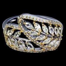 Каблучка. Натуральний сапфір. Срібло 925. К6582