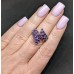 Каблучка. Натуральний аметист. Срібло 925. К6597
