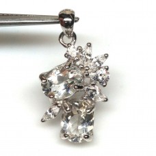 Підвіска. Натуральний топаз білий. Срібло 925. П6751