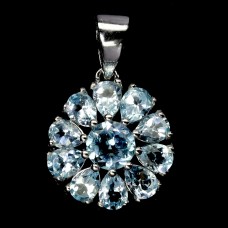 Підвіска. Натуральний топаз. Срібло 925. П6782