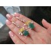 Handmade! Серьги. Натуральный оникс и топаз. Серебро 925. С6999