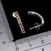 Сережки. Натуральний сапфір. Срібло 925. С7283