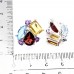 Сережки. Натуральний гранат, аметист, цитрин і топаз. Срібло 925. С7302